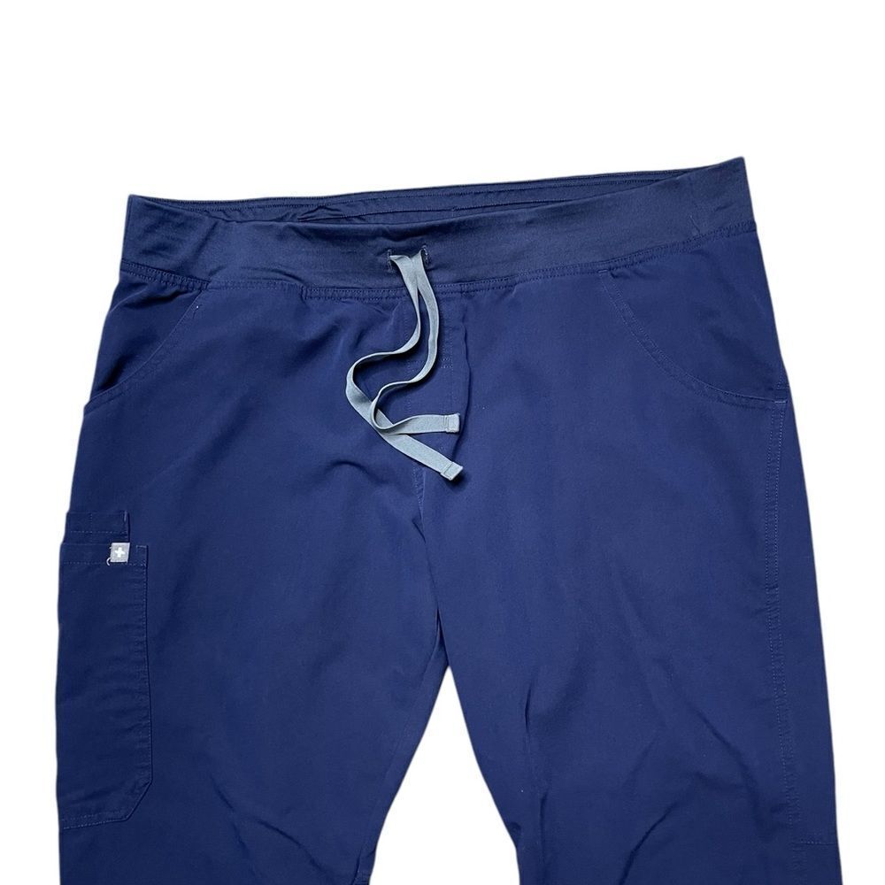 FIGS Kade Cargo Scrub Pants Navy Blue PO 3483 Size XL / P - Picture 4 of 8